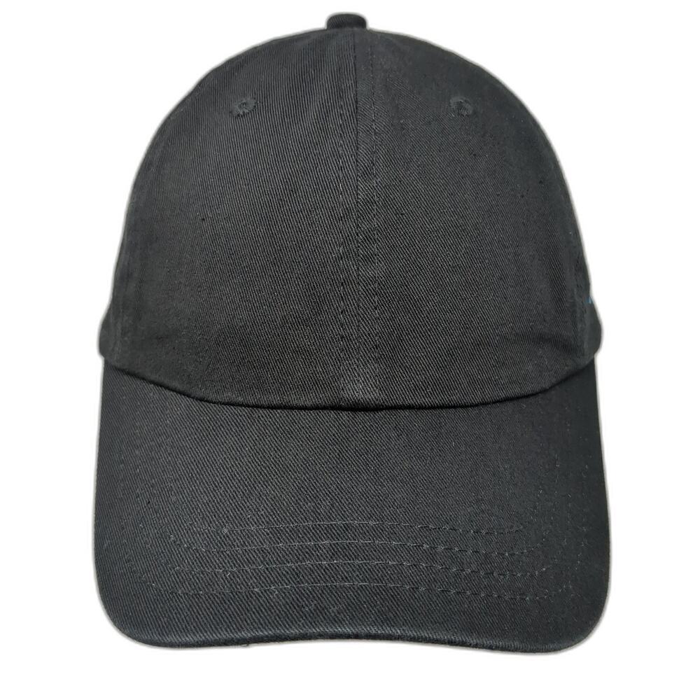 GoDaddy Slideback Baseball Cap Black One Size Adjustable Paramount Apparel